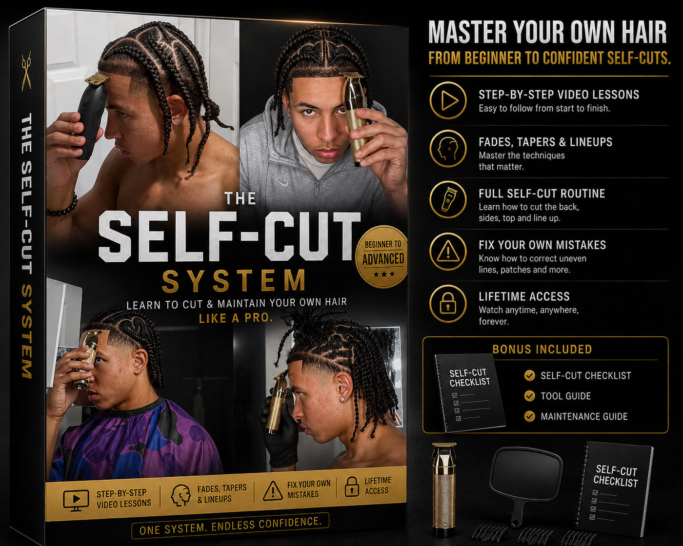 The Self-Cut System — box art